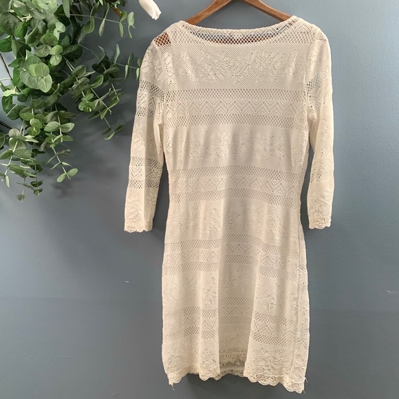 Bar III White Lace Dress - Picture 2 of 6